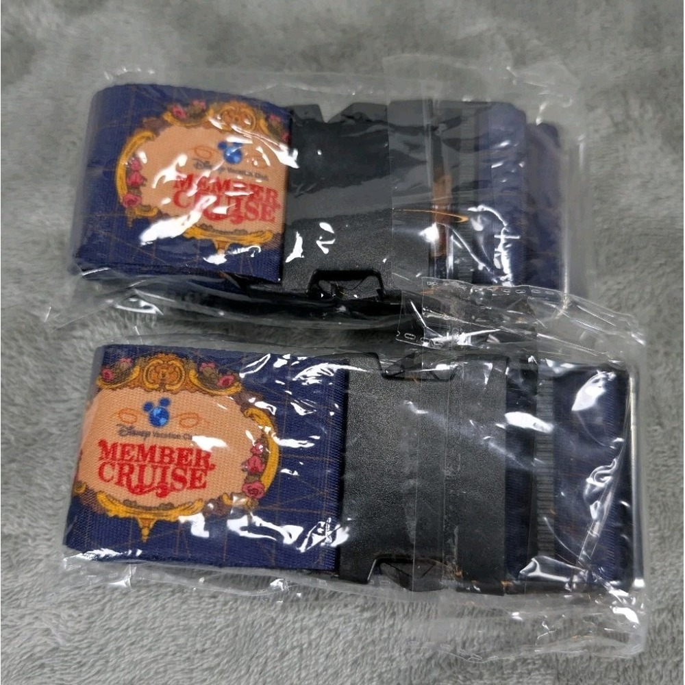 Disney Vacation Club Member Cruise Luggage Strap Adjustable Interlocking Buckle